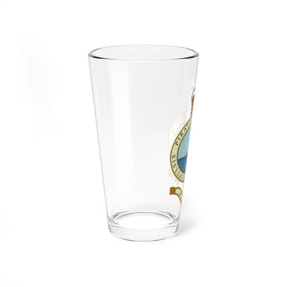 Emblem of the Bahamas 1964-1973 (Bahamas) (Coat of Arms) Pint Glass 16oz - Go Mug Yourself