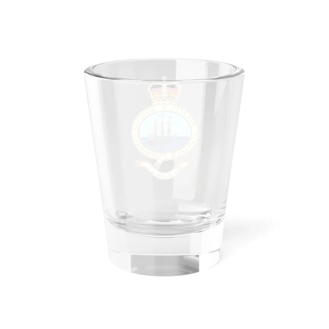 Emblem of the Bahamas 1964-1973 (Bahamas) (Coat of Arms) Shot Glass 1.5oz - Go Mug Yourself