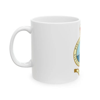 Emblem of the Bahamas (1964-1973) - White Coffee Mug-Go Mug Yourself