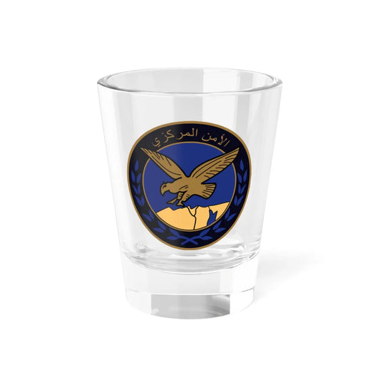 Emblem of the Central Security Forces (Egypt) (Coat of Arms) Shot Glass 1.5oz 1.5oz - Go Mug Yourself