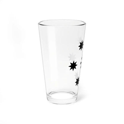 Emblem of the Cook Islands Federation (New Zealand) (Coat of Arms) Pint Glass 16oz - Go Mug Yourself