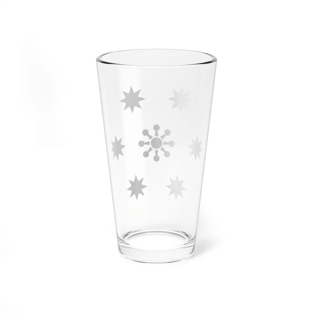 Emblem of the Cook Islands Federation (New Zealand) (Coat of Arms) Pint Glass 16oz - Go Mug Yourself