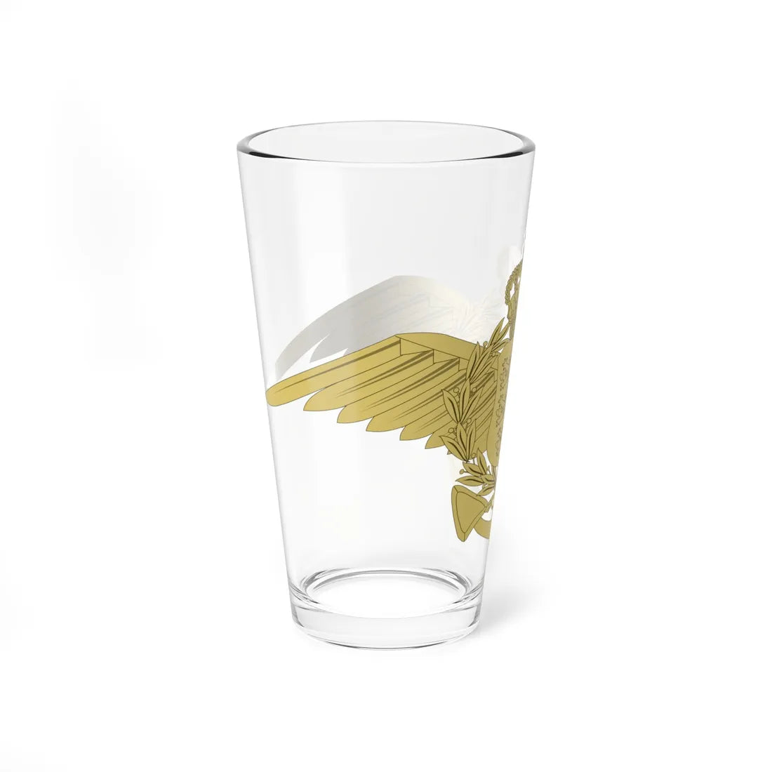Emblem of the Danish Defence old (Denmark) (Coat of Arms) Pint Glass 16oz - Go Mug Yourself