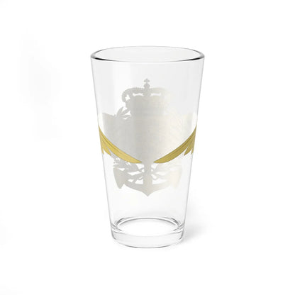 Emblem of the Danish Defence old (Denmark) (Coat of Arms) Pint Glass 16oz - Go Mug Yourself