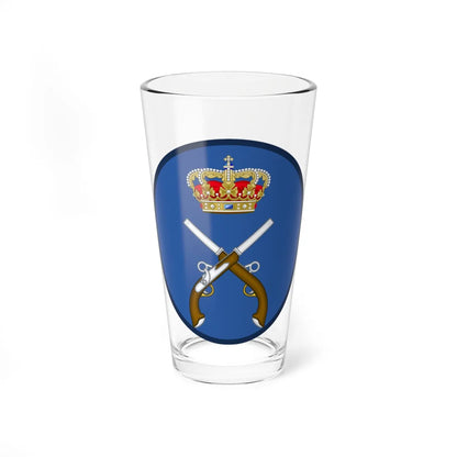 Emblem of the Danish Military Police (Denmark) (Coat of Arms) Pint Glass 16oz 16oz - Go Mug Yourself