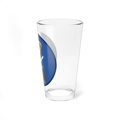 Emblem of the Danish Military Police (Denmark) (Coat of Arms) Pint Glass 16oz - Go Mug Yourself