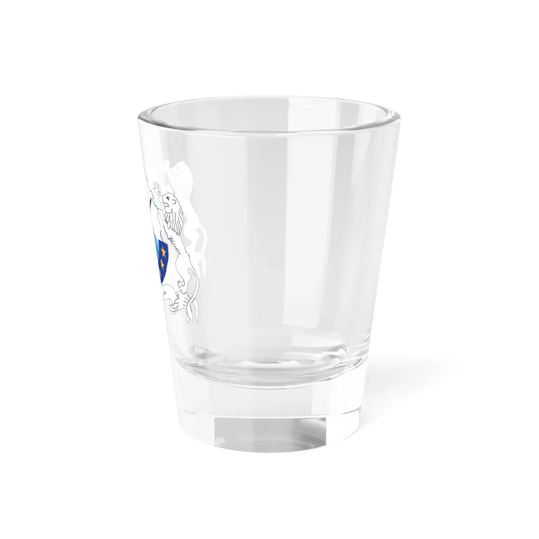 Emblem of the Democratic Republic of Congo 2001 proposal (Congo) (Coat of Arms) Shot Glass 1.5oz - Go Mug Yourself