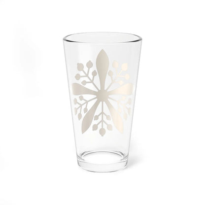 Emblem of the Emperor of Manchukuo (China) (Coat of Arms) Pint Glass 16oz - Go Mug Yourself