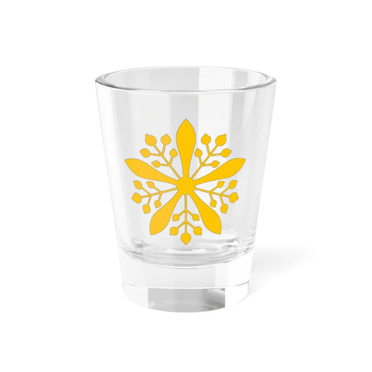 Emblem of the Emperor of Manchukuo (Coat of Arms) Shot Glass 1.5oz 1.5oz - Go Mug Yourself