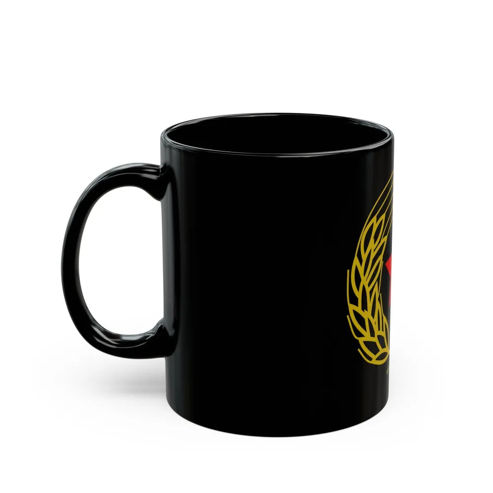 Emblem of the Federal State of Croatia - Black Coffee Mug-Go Mug Yourself