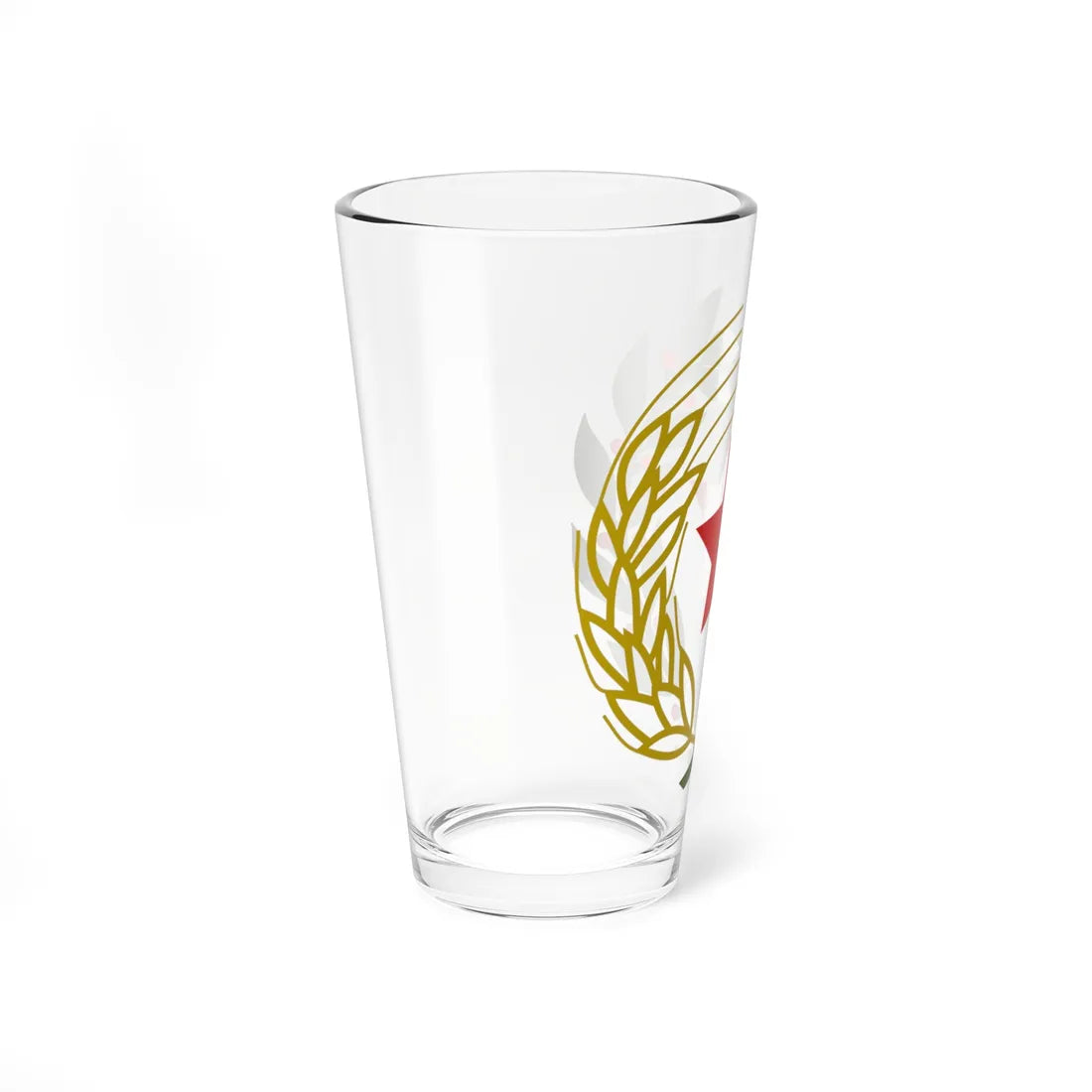 Emblem of the Federal State of Croatia (Croatia) (Coat of Arms) Pint Glass 16oz - Go Mug Yourself