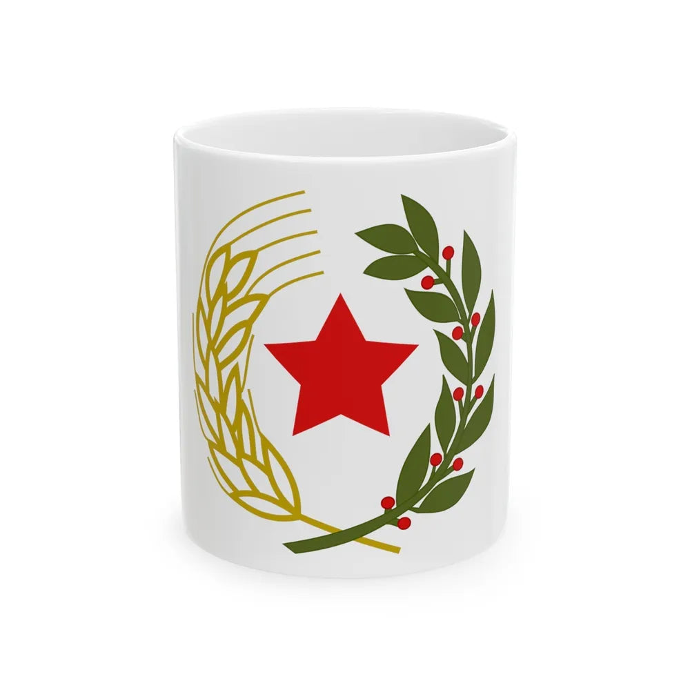 Emblem of the Federal State of Croatia - White Coffee Mug-11oz-Go Mug Yourself