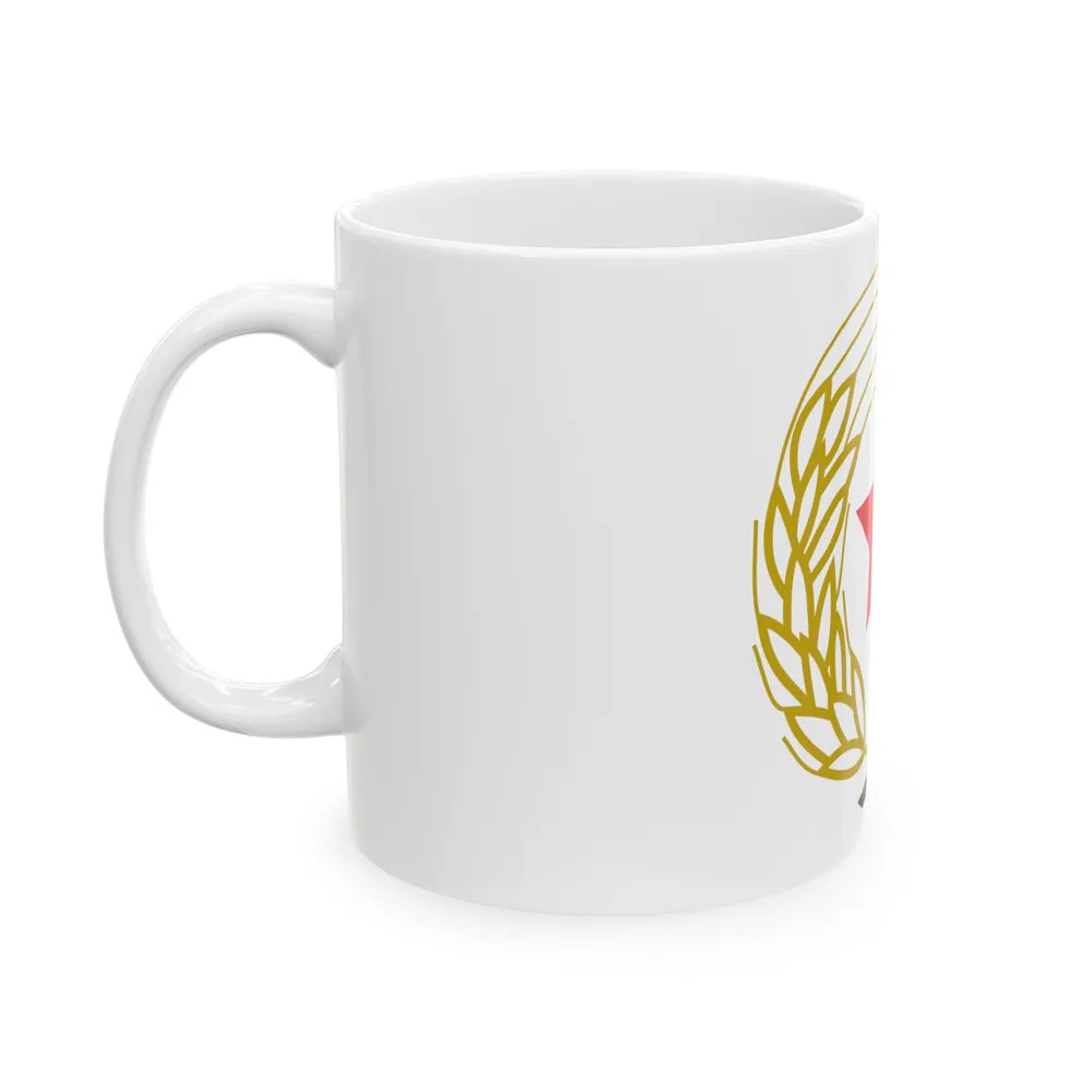 Emblem of the Federal State of Croatia - White Coffee Mug-Go Mug Yourself