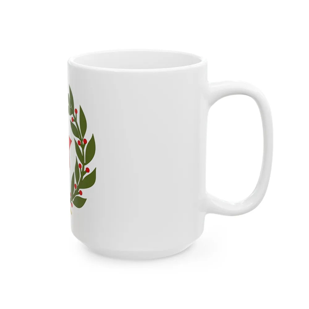 Emblem of the Federal State of Croatia - White Coffee Mug-Go Mug Yourself