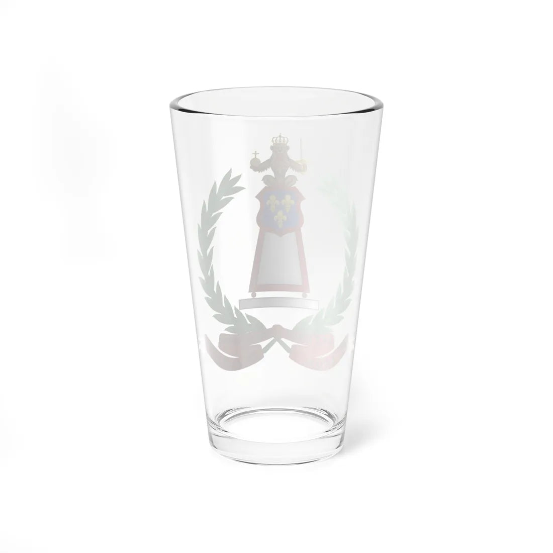 Emblem of the Former Cavalry Regiment Almansa (Spain) (Coat of Arms) Pint Glass 16oz - Go Mug Yourself
