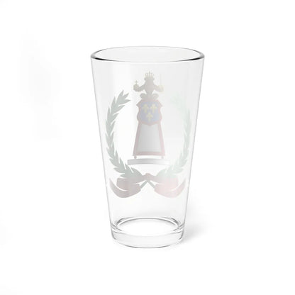 Emblem of the Former Cavalry Regiment Almansa (Spain) (Coat of Arms) Pint Glass 16oz - Go Mug Yourself