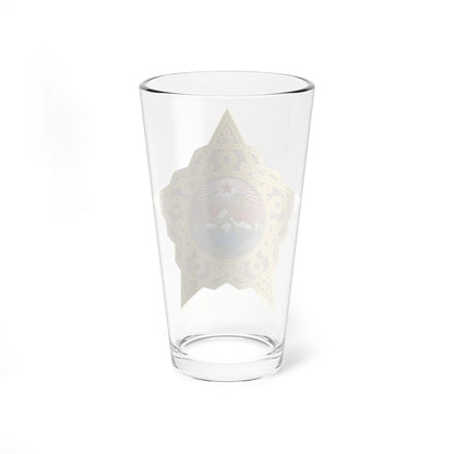 Emblem of the Georgian SSR 1921-1922 (Georgia) (Coat of Arms) Pint Glass 16oz - Go Mug Yourself
