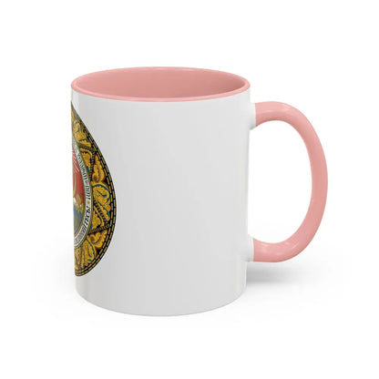 Emblem of the Georgian SSR-2 - Accent Coffee Mug - Go Mug Yourself