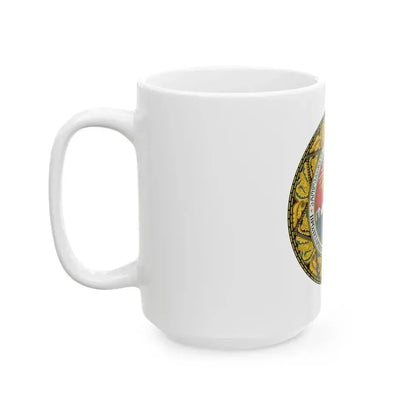 Emblem of the Georgian SSR-2 - White Coffee Mug - Go Mug Yourself