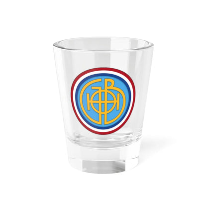 Emblem of the Great East and Borneo Headquarters (Indonesia) (Coat of Arms) Shot Glass 1.5oz 1.5oz - Go Mug Yourself