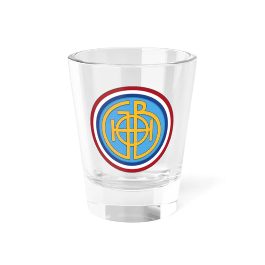 Emblem of the Great East and Borneo Headquarters (Indonesia) (Coat of Arms) Shot Glass 1.5oz 1.5oz - Go Mug Yourself