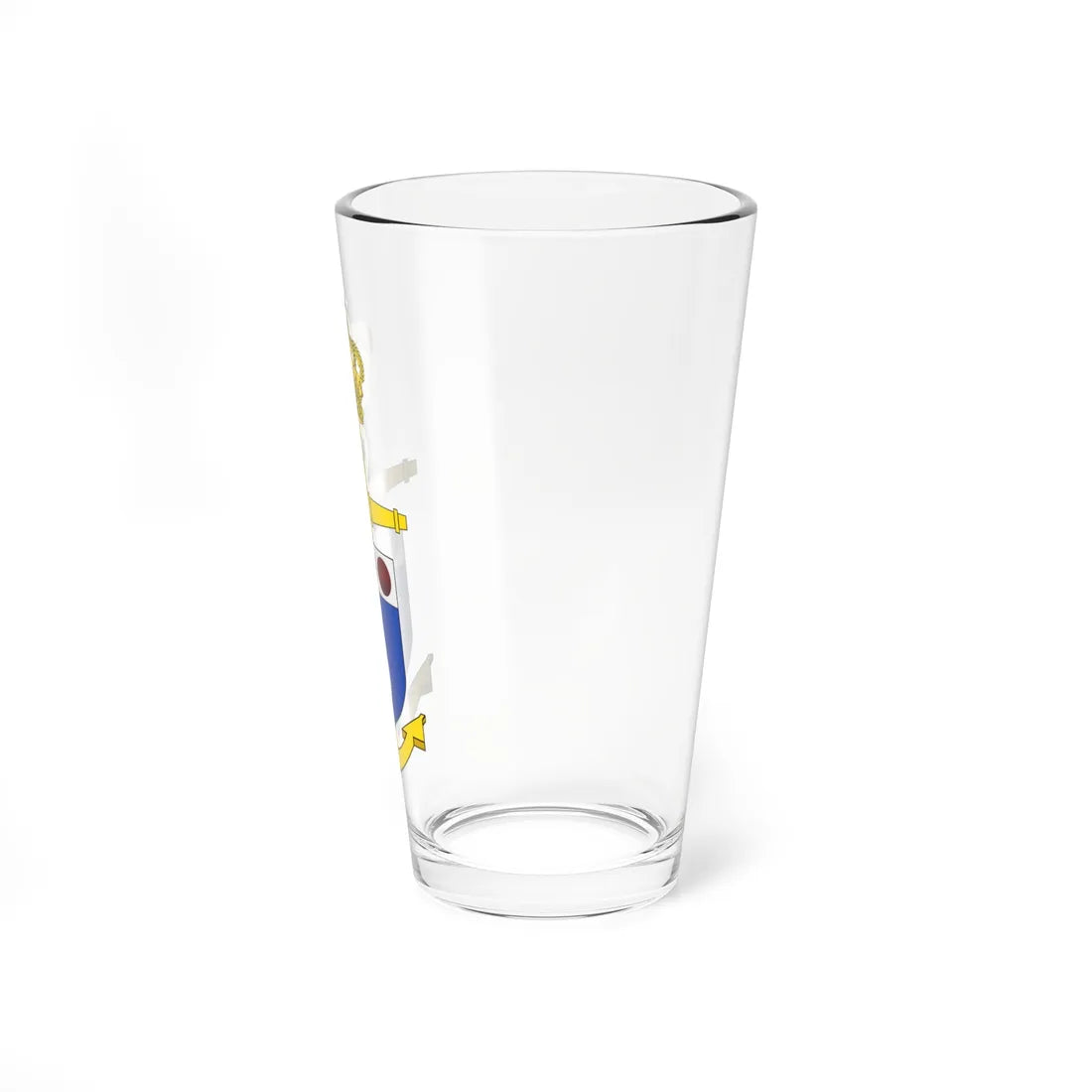 Emblem of the Greenland Command (Denmark) (Coat of Arms) Pint Glass 16oz - Go Mug Yourself