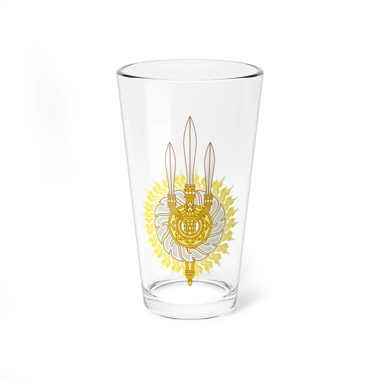 Emblem of the House of Chakri (Thailand) (Coat of Arms) Pint Glass 16oz 16oz - Go Mug Yourself