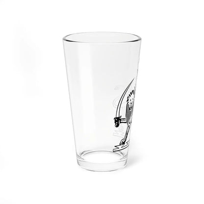 Emblem of the Imperial State of Iran (Iran) (Coat of Arms) Pint Glass 16oz - Go Mug Yourself