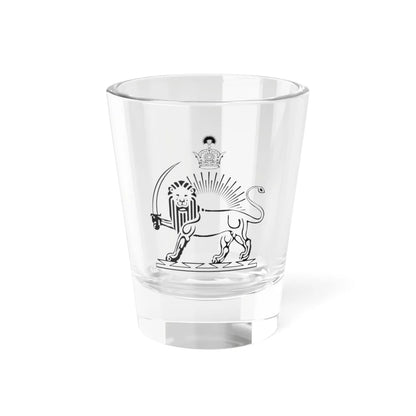Emblem of the Imperial State of Iran (Iran) (Coat of Arms) Shot Glass 1.5oz 1.5oz - Go Mug Yourself