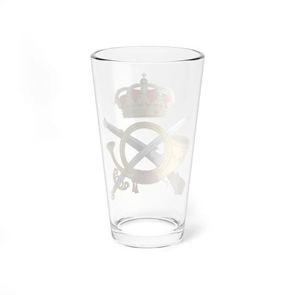 Emblem of the Infantry Forces of the Spanish Army (Spain) (Coat of Arms) Pint Glass 16oz - Go Mug Yourself