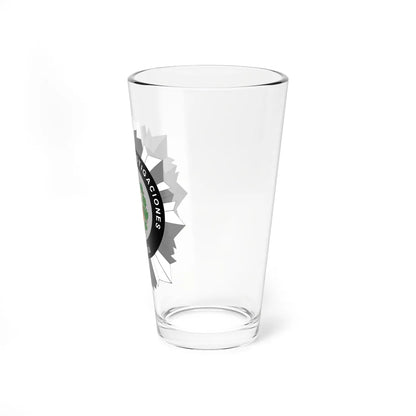 Emblem of the Investigative Police of Peru (Peru) (Coat of Arms) Pint Glass 16oz - Go Mug Yourself