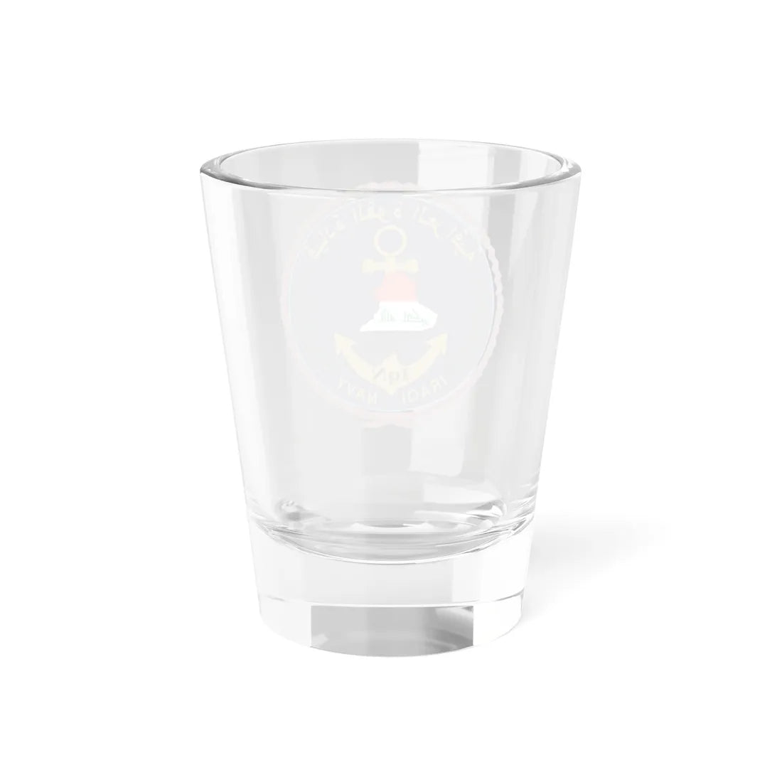 Emblem of the Iraqi Navy (Iraq) (Coat of Arms) Shot Glass 1.5oz - Go Mug Yourself