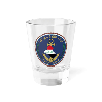 Emblem of the Iraqi Navy (Iraq) (Coat of Arms) Shot Glass 1.5oz - Go Mug Yourself