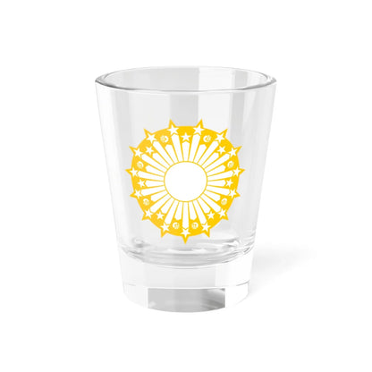 Emblem of the Islamic Republic of Iran 1980 (Iran) (Coat of Arms) Shot Glass 1.5oz 1.5oz - Go Mug Yourself