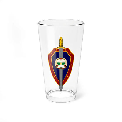 Emblem of the KHAD 1980-1987 (Afghanistan) (Coat of Arms) Pint Glass 16oz 16oz - Go Mug Yourself