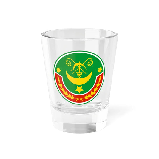 Emblem of the Khorezm Peoples Soviet Republic 192223 (Turkmenistan) (Coat of Arms) Shot Glass 1.5oz 1.5oz - Go Mug Yourself