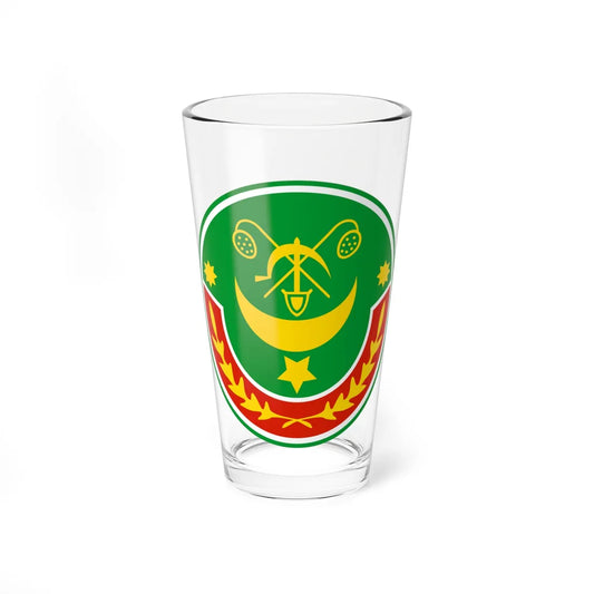 Emblem of the Khorezm Peoples Soviet Republic 192223 (Uzbekistan) (Coat of Arms) Pint Glass 16oz 16oz - Go Mug Yourself