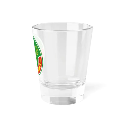 Emblem of the Khorezm Peoples Soviet Republic 192324 (Turkmenistan) (Coat of Arms) Shot Glass 1.5oz - Go Mug Yourself