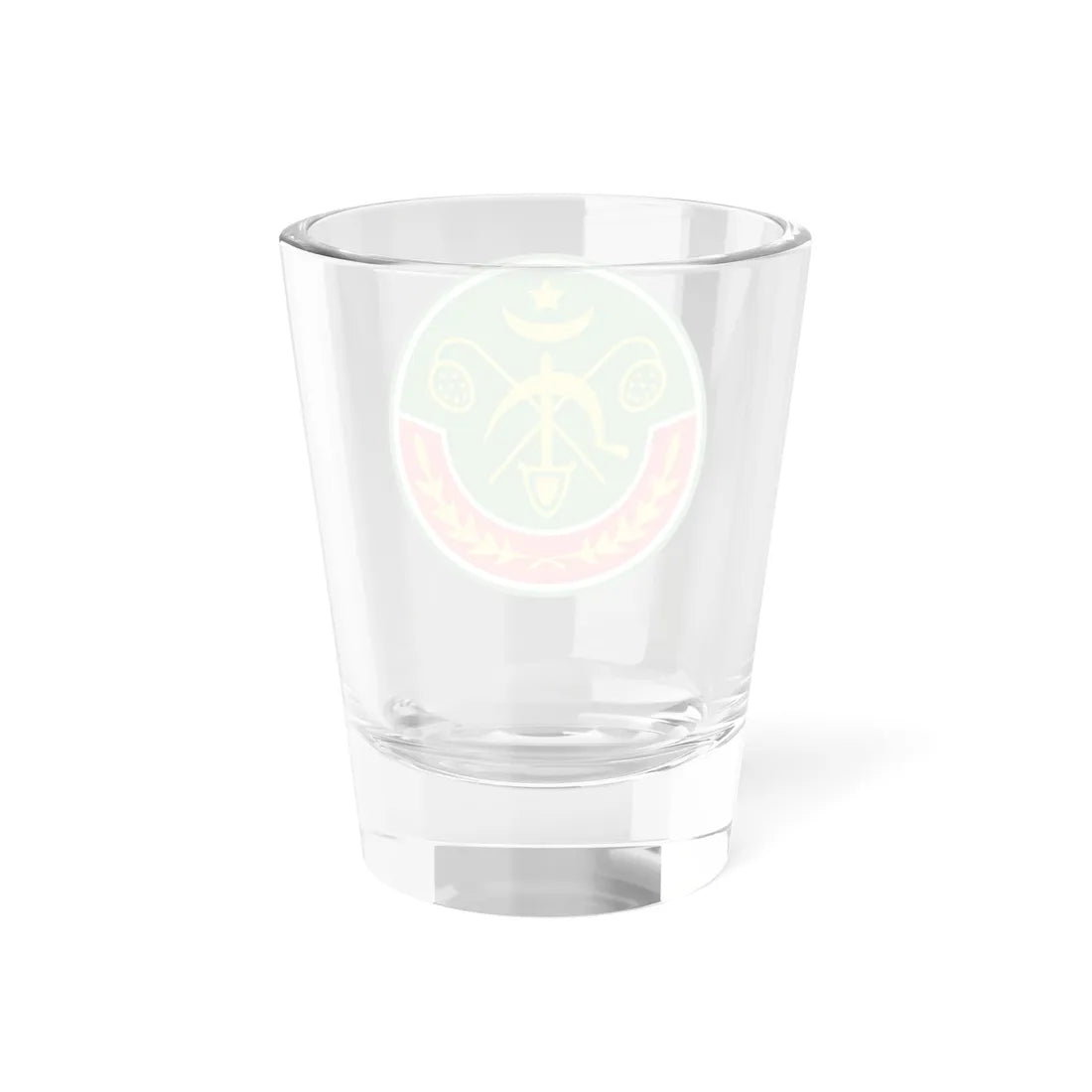 Emblem of the Khorezm Peoples Soviet Republic 192324 (Uzbekistan) (Coat of Arms) Shot Glass 1.5oz - Go Mug Yourself