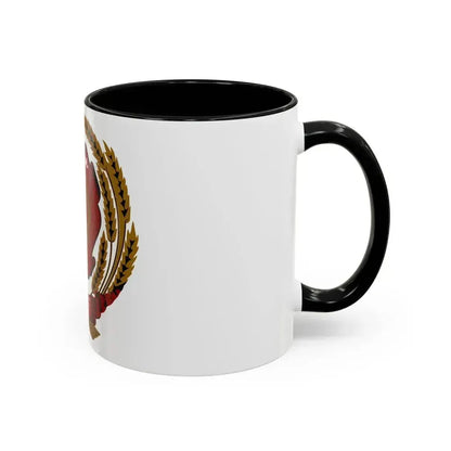 Emblem of the Moldavian SSR (1940-1941) - Accent Coffee Mug - Go Mug Yourself