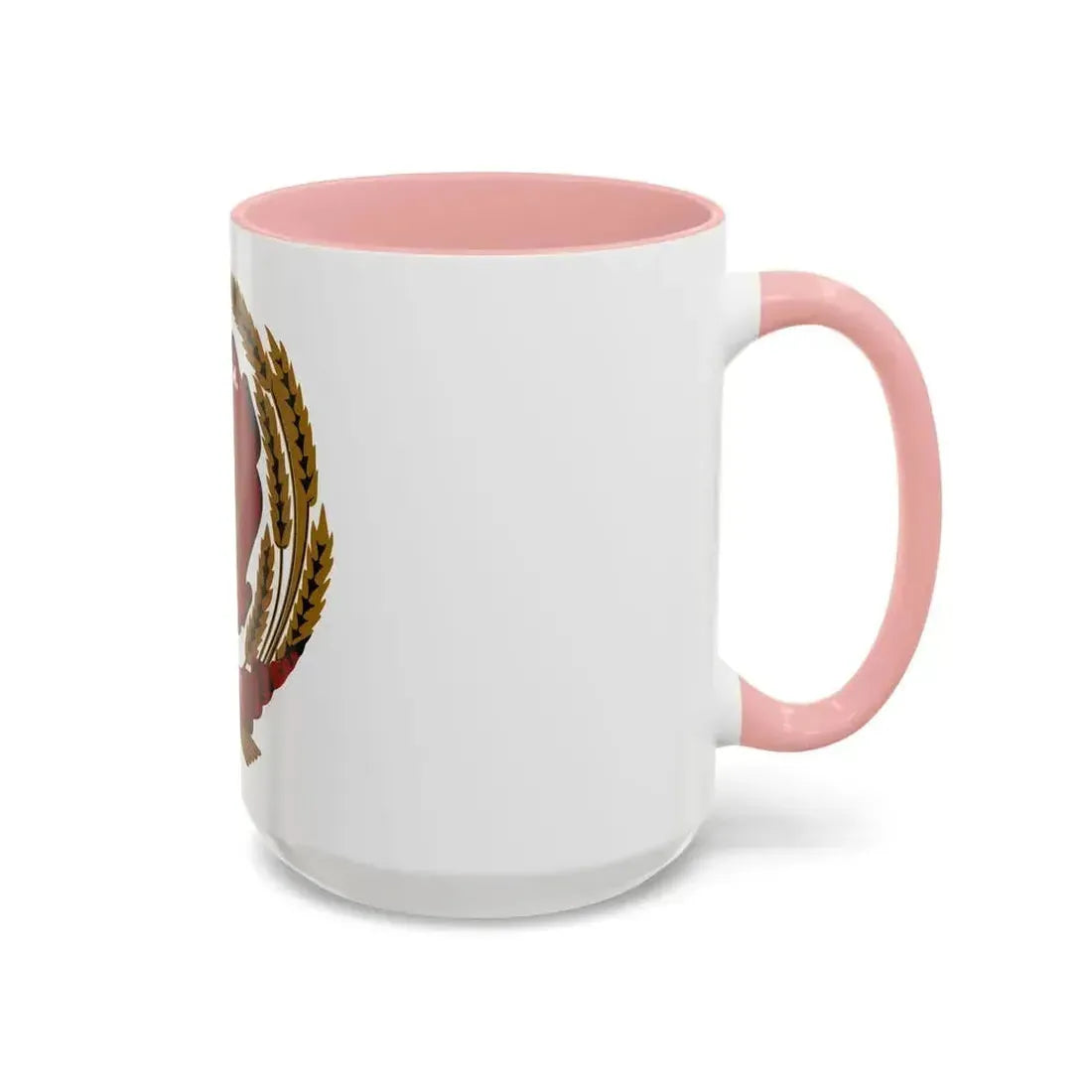 Emblem of the Moldavian SSR (1940-1941) - Accent Coffee Mug - Go Mug Yourself