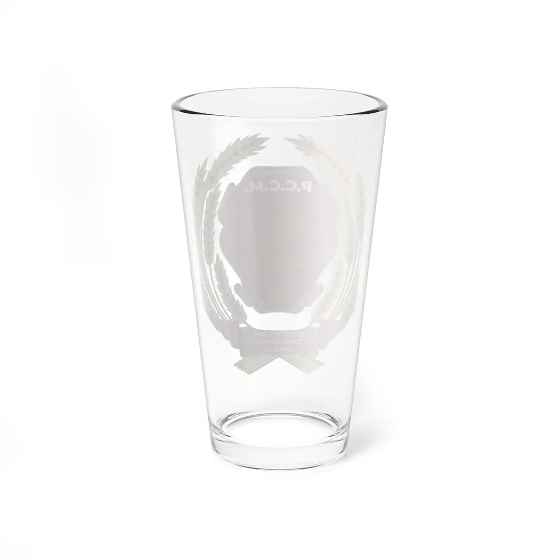 Emblem of the Moldavian SSR 1940-1941 (Soviet Union) (Coat of Arms) Pint Glass 16oz - Go Mug Yourself
