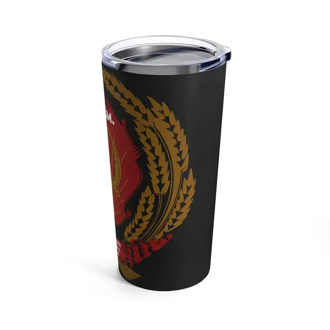 Emblem of the Moldavian SSR (1940-1941) - Tumbler 20oz - Go Mug Yourself