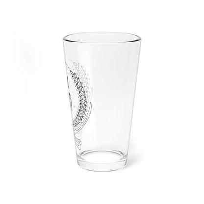 Emblem of the National Islamic Front of Afghanistan (Afghanistan) (Coat of Arms) Pint Glass 16oz - Go Mug Yourself