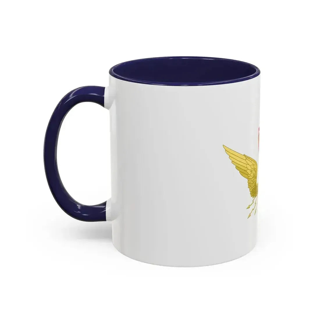 Emblem of the Norwegian State Railways - Accent Coffee Mug - Go Mug Yourself