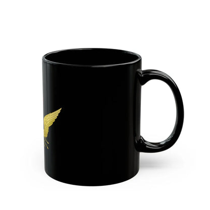 Emblem of the Norwegian State Railways - Black Coffee Mug-Go Mug Yourself