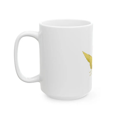 Emblem of the Norwegian State Railways - White Coffee Mug-Go Mug Yourself