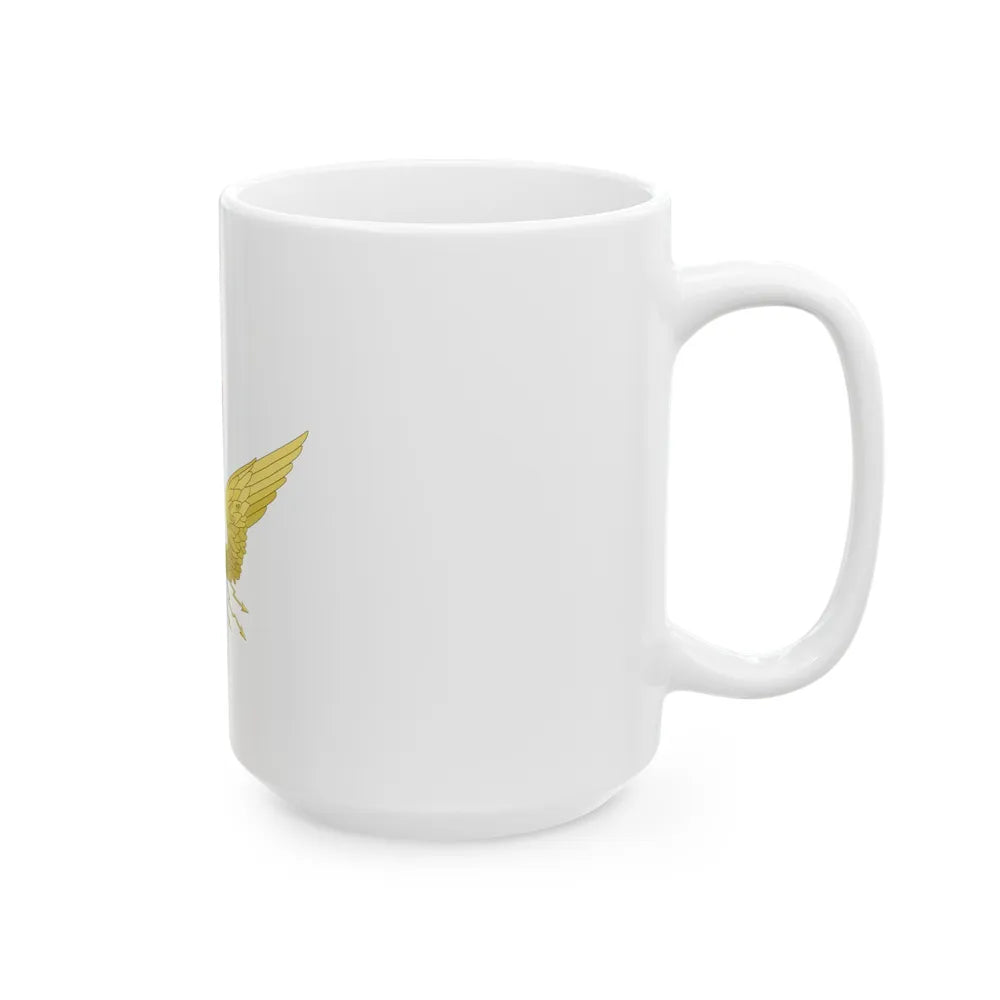 Emblem of the Norwegian State Railways - White Coffee Mug-Go Mug Yourself