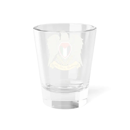 Emblem of the Palestine Liberation Army (Palestine) (Coat of Arms) Shot Glass 1.5oz - Go Mug Yourself