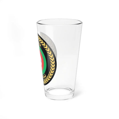 Emblem of the Palestinian National Security Forces (Palestine) (Coat of Arms) Pint Glass 16oz - Go Mug Yourself